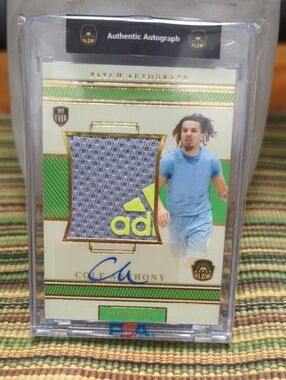 Cole Anthony Autograph Patch Card with Adidas Logo